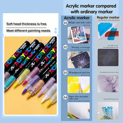 GUANNA Mark Pen Art Student Exclusive Watercolor Pen Soft Brush