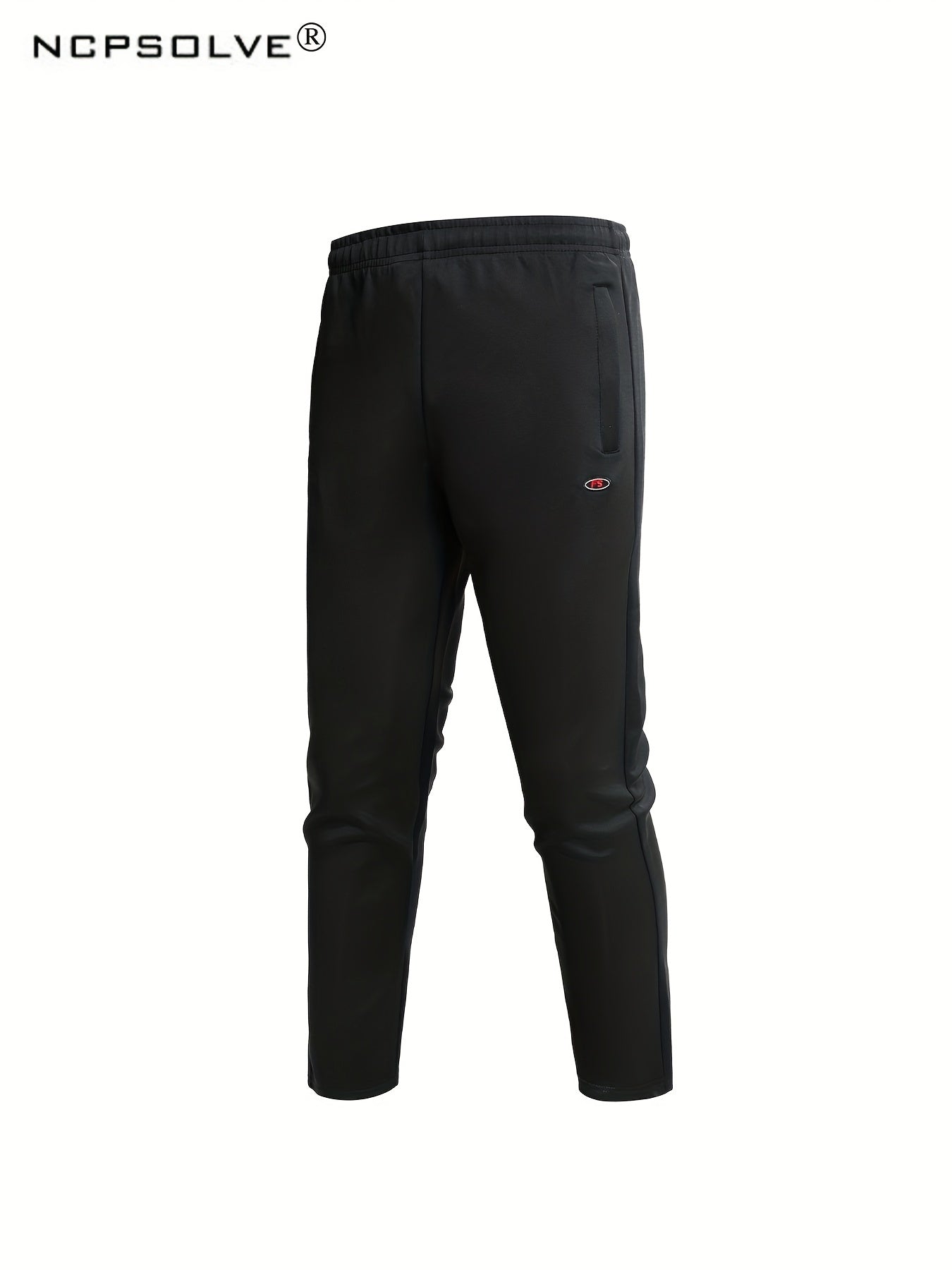 Men's Block Suit Zip Up Jacket & Athletic Pants