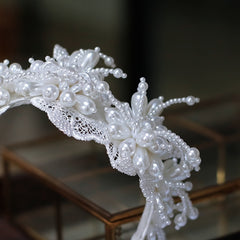 Forest Style Bridal Headpiece with Fairy Hair Accessory for Wedding Dress