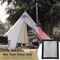 Fireproof Stove Jack Cloth Anti Scald For Hot Tent Camping Hiking