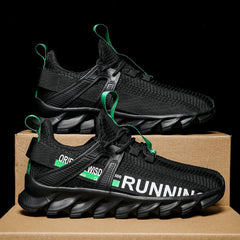 Men's Blade Running Shoes Breathable Lightweight Non Slip Sneakers