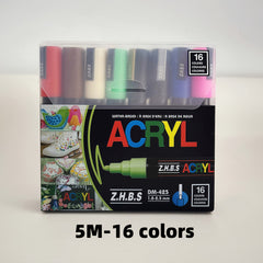 Acrylic Marker Pen Medium Nib 1.8-2.5mm - Professional Artistic Use