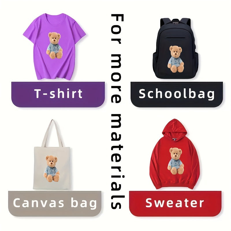 Heat Transfer Pattern for Men's Clothing DIY Patch