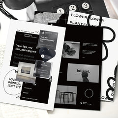 10pcs And Story Card Postcard Wall Sticker Gift