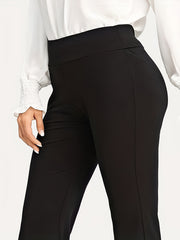  High Rise Flare Leg Pants