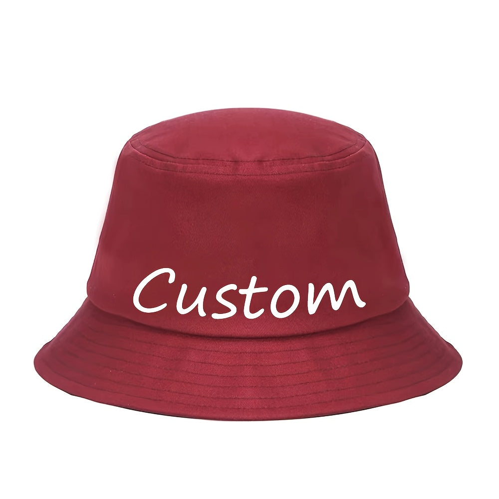 Reversible Fisherman's Bucket Hat with Personalized Embroidery