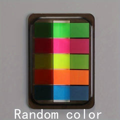Colorful Index Cards With Sticky Tabs for Organization, Studying, Reminders