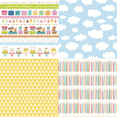 6 Inch Happy Birthday Scrapbook Paper