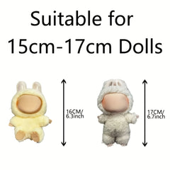Doll Clothes Outfit for 15-16 Dolls Soft Fabric High Quality Doll Apparel