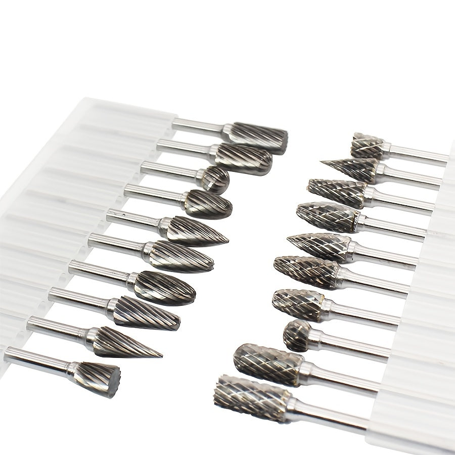 10pcs Tungsten Carbide Grinding Bits Set for Rotary Tools