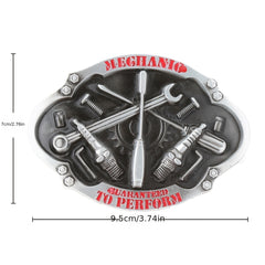Personality Western Cowboy Men's Repair Tool Belt Buckle