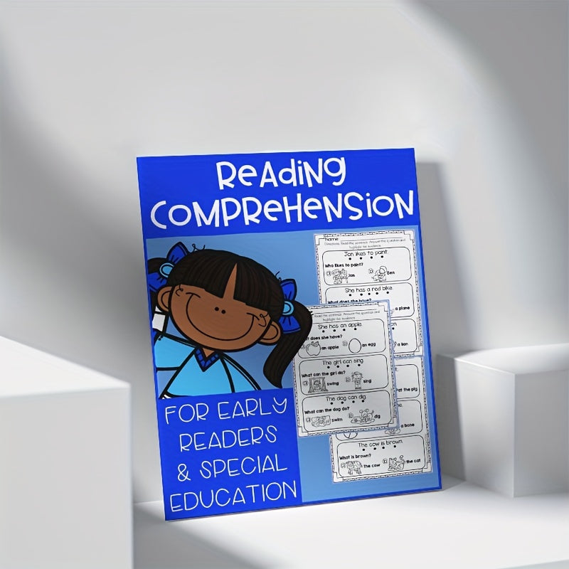 Early Reader Comprehension Worksheets for Kids & Special Education
