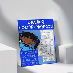 Early Reader Comprehension Worksheets for Kids & Special Education