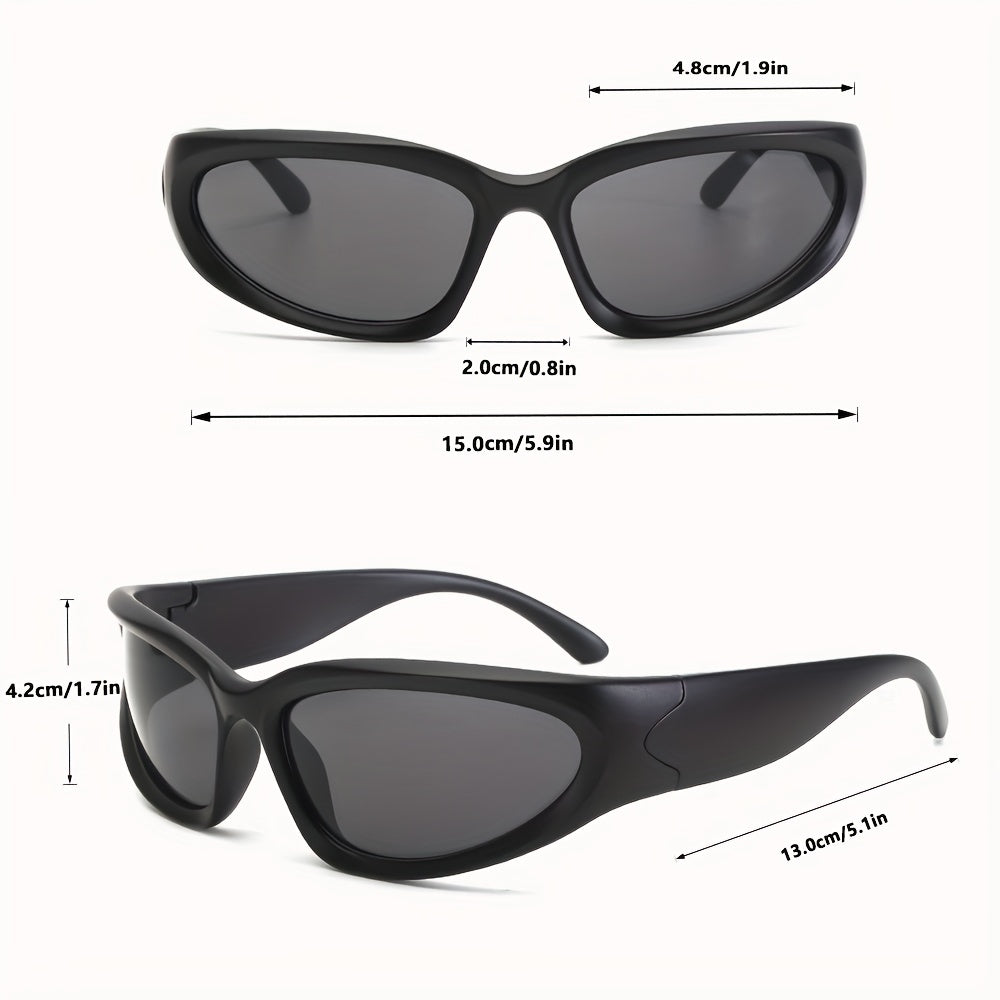 Y2K Wrap Around Sunglasses UV400