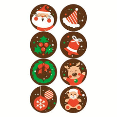 500pcs Christmas Snowman Reward Stickers for Toys