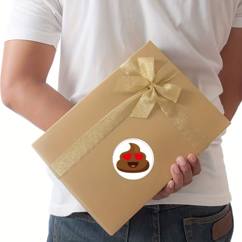 240pcs Poop Emoticon Sticker Pack Office Supplies