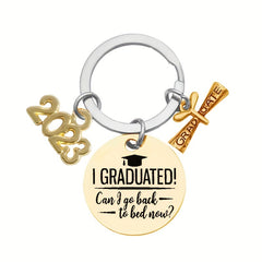 Graduation Gift Stainless Steel Keychain For Graduates