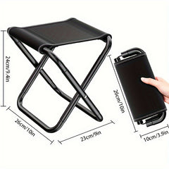 Portable Outdoor Folding Stool for Camping Fishing