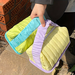 Makeup Bag Toast Bread Type Wash Bag for Business Trips