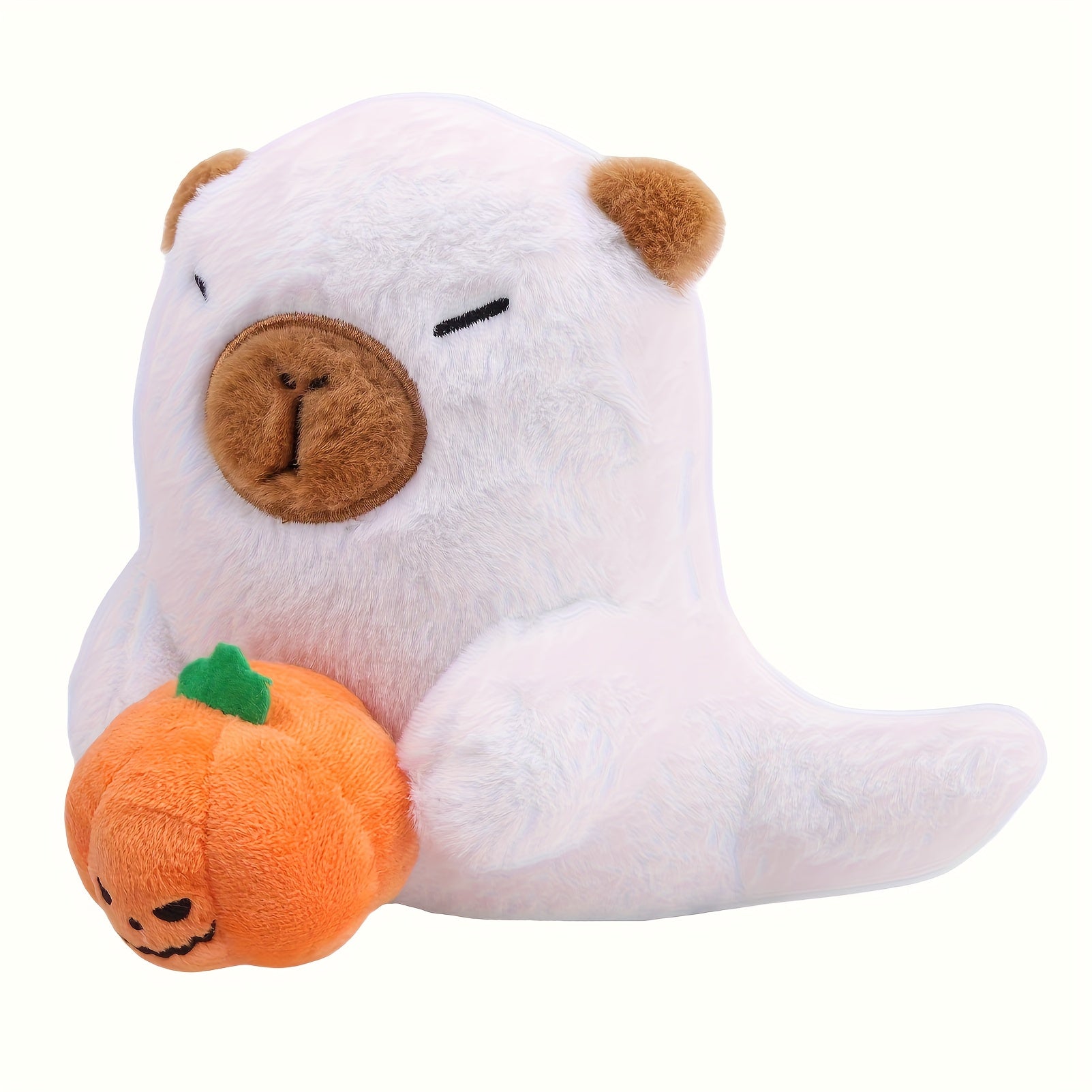Halloween Capybara Plush Toy Pumpkin Soft Stuffed Animal
