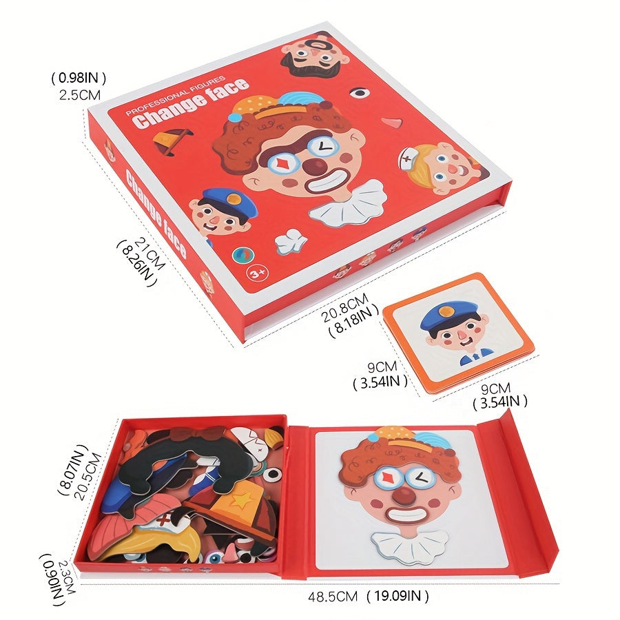 Magnetic Dress Up Toy Princess & Ocean Themed Game for Kids 3-6