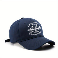  Casual Baseball Cap Vintage Letter Embroidery Classic Dad Hat