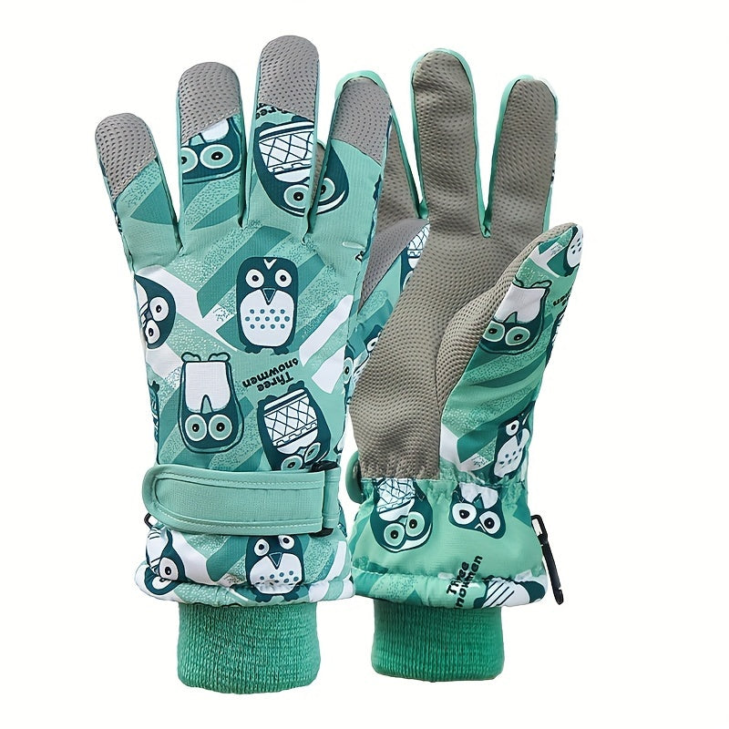 Winter Windproof Waterproof Wear-resistant Gloves - Keeps Hands Warm at 30&deg;C