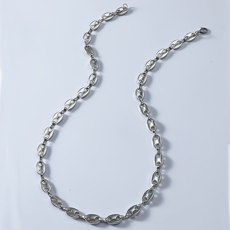 Coffee Bean Necklace Hip Hop Necklace