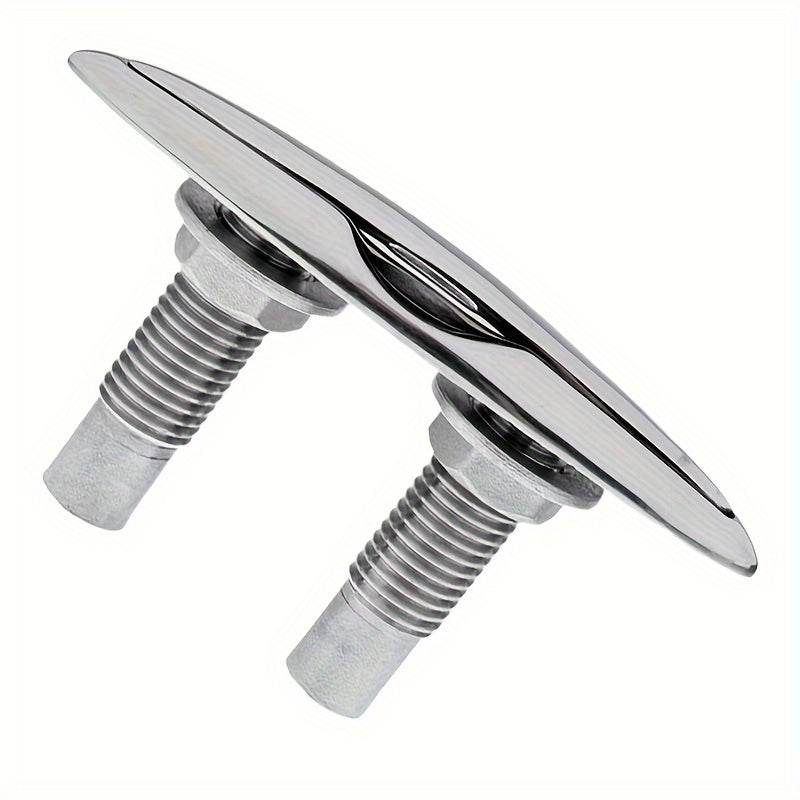 316 Stainless Steel Boat Cleat 12 Pull Up for Anchoring/Mooring