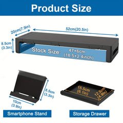 Monitor Stand Riser with Drawer and USB 3.0 Port