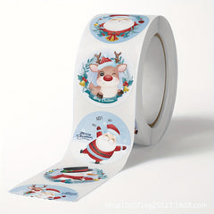 Christmas Gift Labels Stickers Assorted Designs