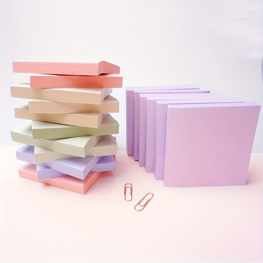 Morandi Square Sticky Notes Hand tear 100 Sheets