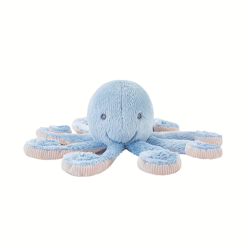 Festive Octopus Plush Toy Smile Soft Fluffy Stuffed Animal Perfect Chri...