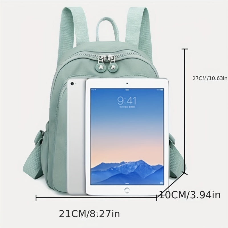 Minimalist Pocket Backpack Purse for Girls & Women