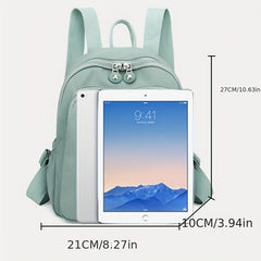 Minimalist Pocket Backpack Purse for Girls & Women