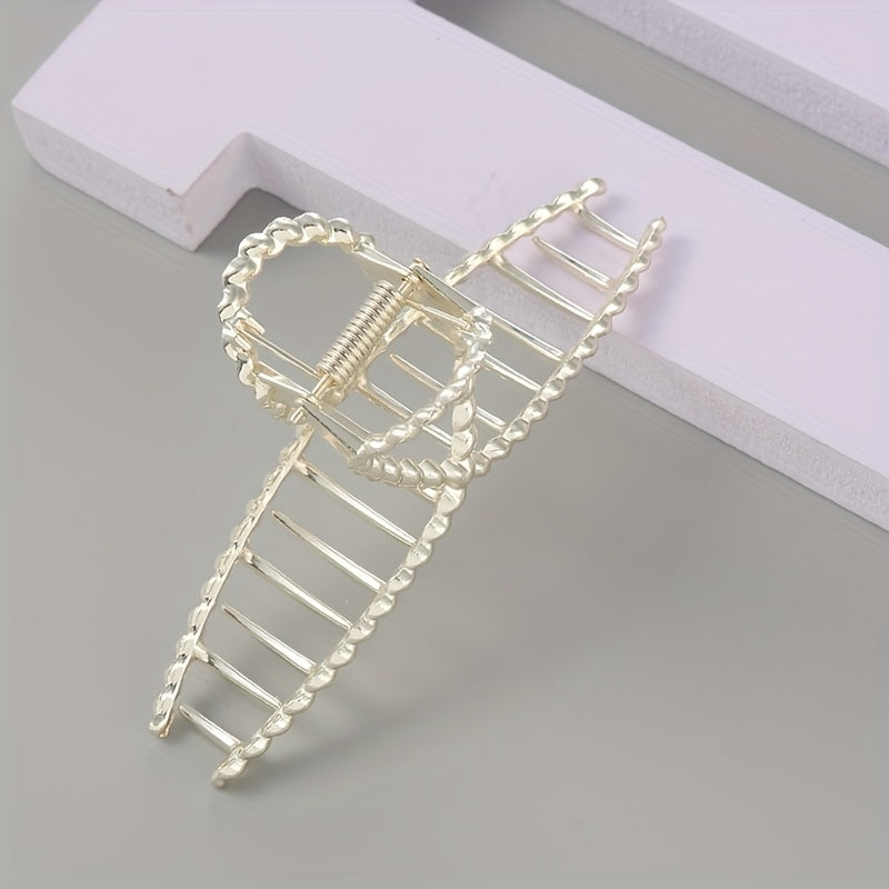 Rose Golden Strong Hold Hair Claw Clip Thick Hair Accessory