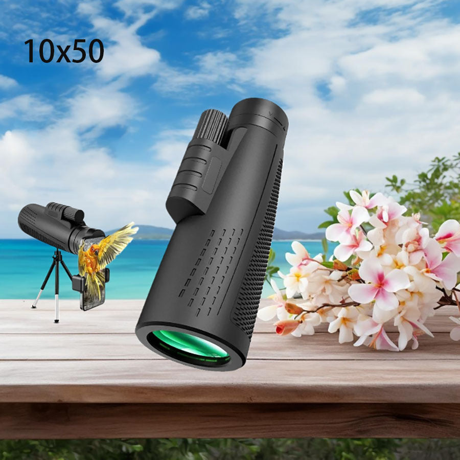 High Resolution 10X Telescope for Outdoor Activities - Ideal Holiday Gift