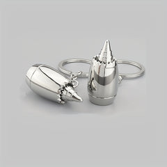 Metal Plane Engine Keychain Mini Jet Engine Model Keyring Gift
