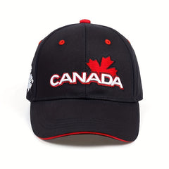 Canada Maple Leaf Baseball Cap Embroidery Unisex Casual Sun Hat