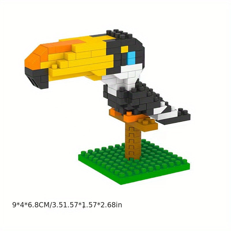 Educational Bird Series Building Blocks Toy Set