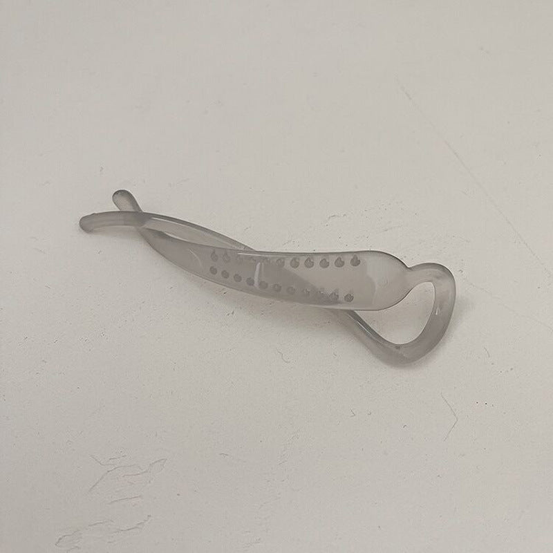 Matte Banana Clip Hair Claws Ponytail Holder Hairpins