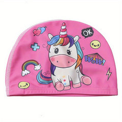 Mermaid Pony Swim Cap - Waterproof & Ear Protective Hat