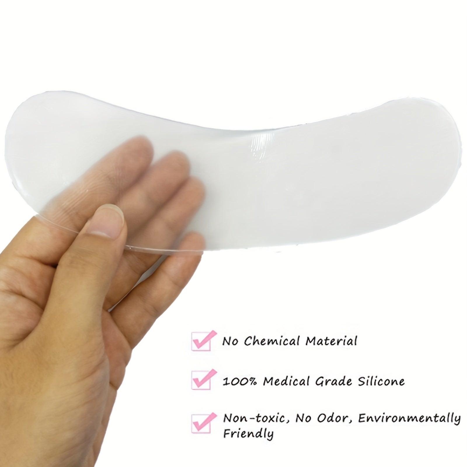 Silicone Neck Sticker Reusable Pads Wrinkle Removal Sticker