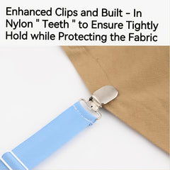 4pcs Bed Sheet Holder Straps Fitted Sheet Straps 7-17in