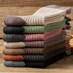 Colorblock Crew Socks Soft Mid Tube Women's Stockings