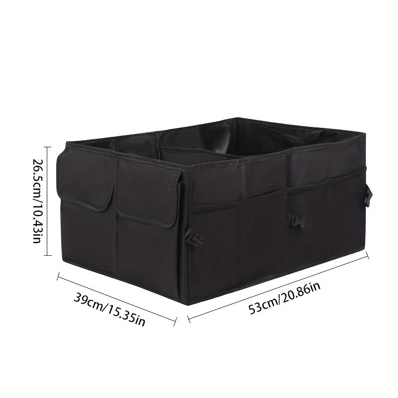 Car Sundries Bag Multifunctional Organizing Box Car Trunk Storage Box