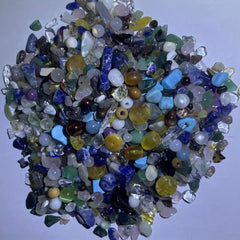 Natural Chip Stone Beads Gemstone DIY Jewelry Making Healing Crystal