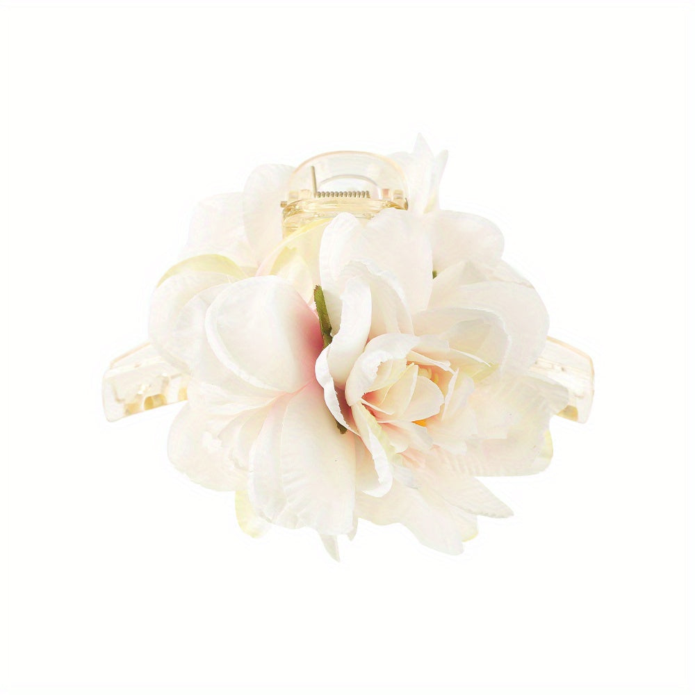 Flower Hair Claw Large Hair Claw Back Head Non slip Hair Accessories
