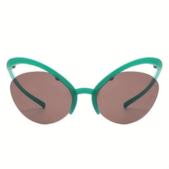Y2K Butterfly Sunglasses For Women Men UV400 Sun Shades Decorative Glasses