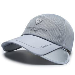 Summer Sunscreen Baseball Cap Mesh Trucker Hat Women Adjustable Sports Hat